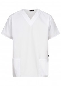 Kasack weiß unisex preiswert