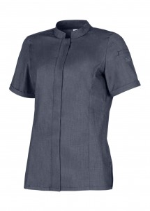 Kochhemd für Damen in Jeansgrau
