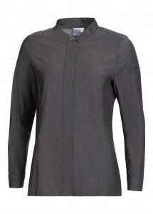 Kochhemd für Damen in Jeansgrau