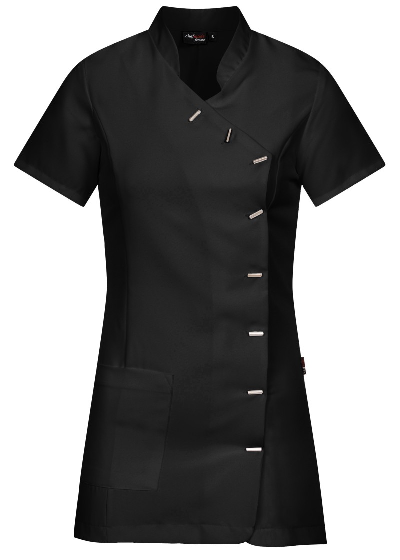 Femininer Damen-Kasack (schwarz)