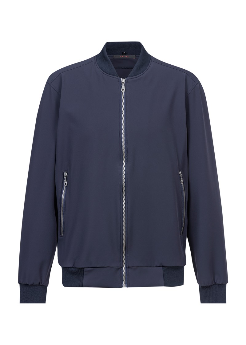 Herren - Blouson in Marineblau aus recycelten