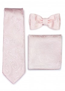 Set: Herrenkrawatte, Herrenfliege, Ziertuch
