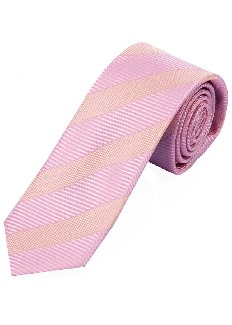Krawatte monochrom Linien-Oberfläche rosé