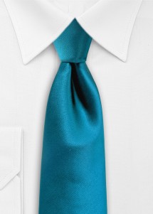 Kinderkrawatte aus Satin in Blau