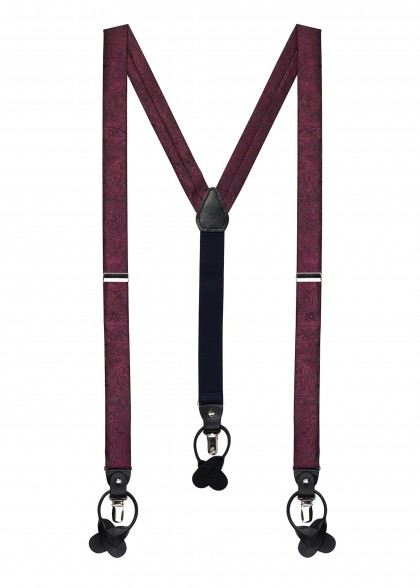 Hosenträger (Stoff) aus dem gleichen Stoff und Farbe
