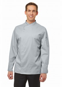 Herren-Kochjacke mit verdeckten Druckknöpfen von Leiber 12/2488
