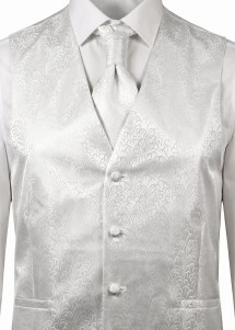 Hochzeitsweste im Set (Weiß)