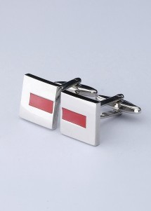 Schicke Manschettenknöpfe mit Chinalack Einlage in