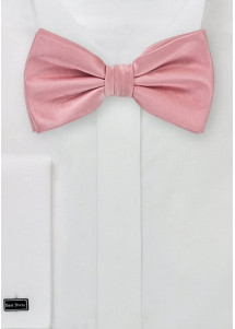 Herrenschleife Poly-Faser rosa