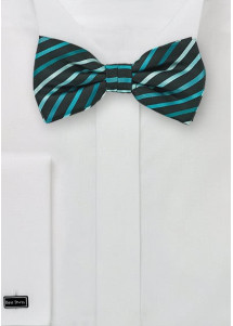 Herrenschleife Poly-Faser nachtschwarz