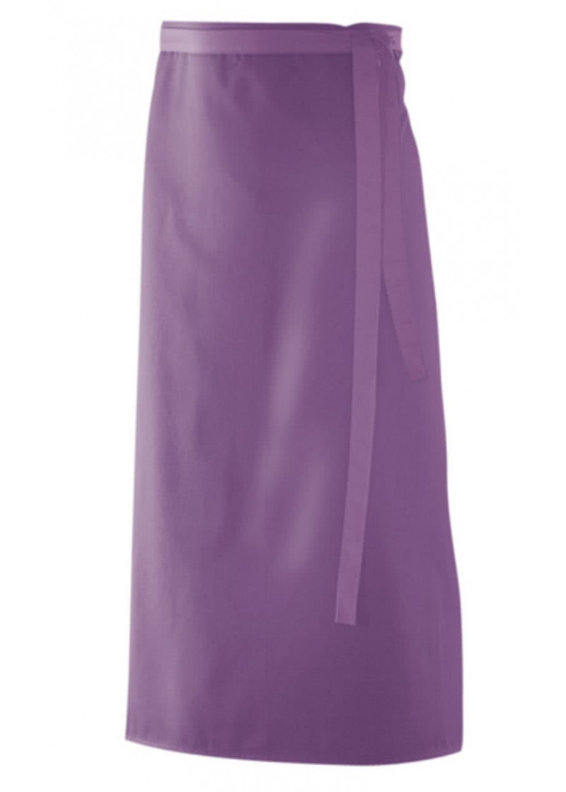 Unisex Vorbinder mit Stoffbändern- Purple