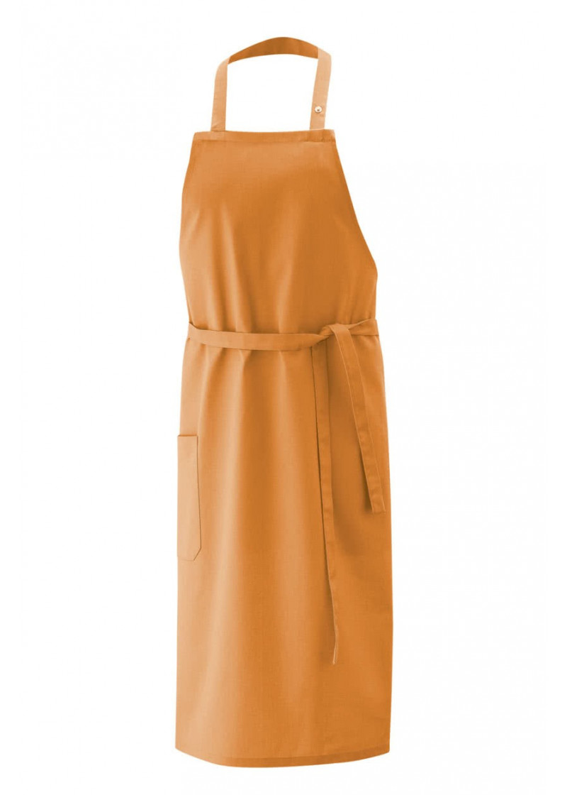 Latzschürze klassisch in Terracotta