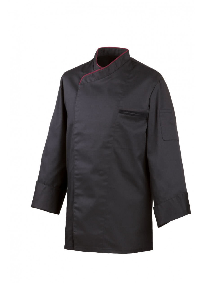 Kochjacke in Schwarz (langarm) - EXNER