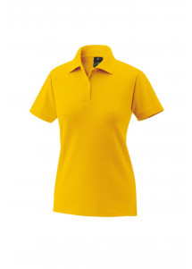 Damen Poloshirt in Gelb
