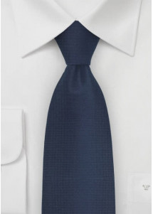 Kravatte Struktur navyblau stilvoll