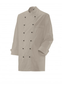 Kochjacke (langarm) in Sand