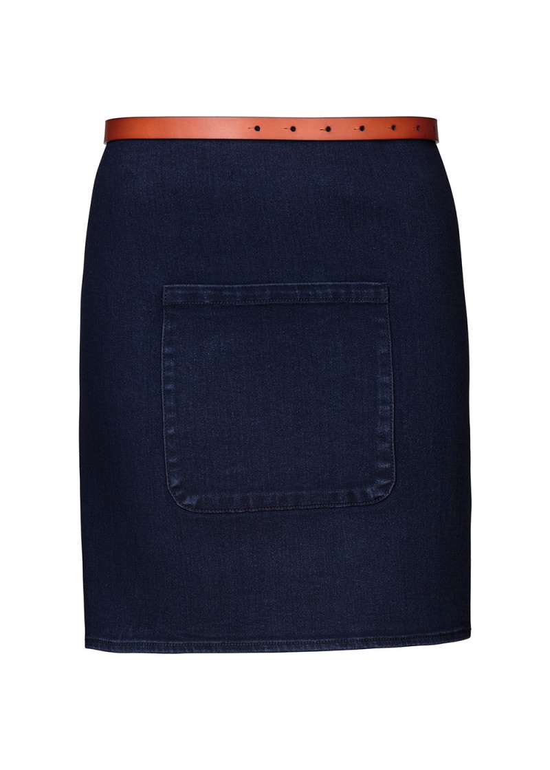 Schürze (Jeanslook / Stretch)