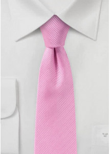 Krawatte Streifenstruktur pink