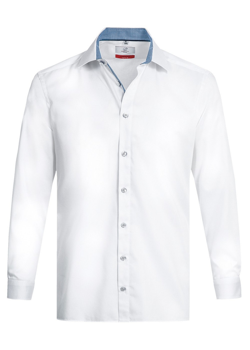 Herren-Hemd  /  Smarte Optik mit Kontrastdetails